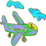 Airplane 3 (2) Clip Art