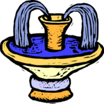 Fountain 2 Clip Art