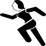 Athlete 3 Clip Art