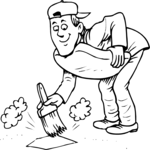 Baseball - Umpire 4 Clip Art