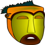 Mask 12 Clip Art