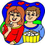 Couple at Movie