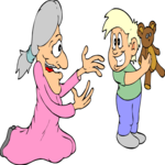 Boy with Grandmother