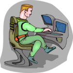 Astronaut at Console 2