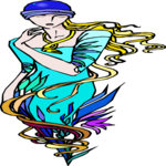 Model - Stylized 2 Clip Art