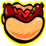 Hot Dog 11 Clip Art
