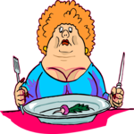 Dining Alone 10 Clip Art