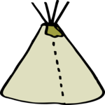 Teepee 12 Clip Art