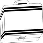 Lunch Box 1 Clip Art