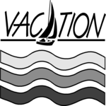 Vacation Title Clip Art
