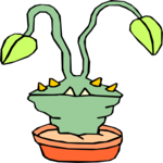 Mutant Plant 44 Clip Art