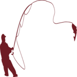 Fishing Silhouette Clip Art