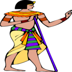 Egyptian Man 3 Clip Art