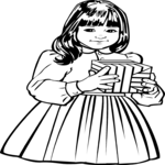 Girl with Gift