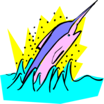 Swordfish 4 Clip Art