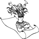 Magic Carpet & Woman 2