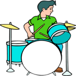 Drummer 14 Clip Art