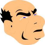 Grouchy Man Clip Art