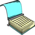 Ledger Book 2 Clip Art