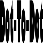 Dot-To-Dot Title Clip Art