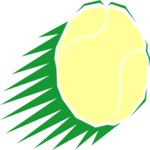 Tennis - Ball 4 Clip Art
