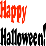 Happy Halloween 02 Clip Art