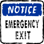 Emergency Exit 1 Clip Art