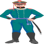 Soldier - Russian Clip Art