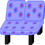 Futon 2 Clip Art