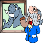 Elephant 19 Clip Art