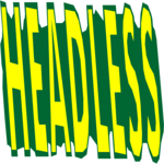 Headless - Title Clip Art