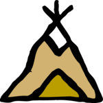 Teepee 16 Clip Art