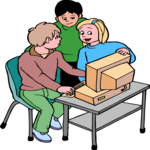 Students at Computer