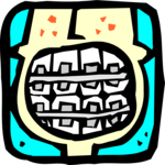 Brace Face Clip Art