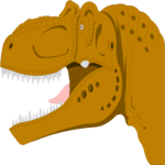 Tyrann Rex Head Clip Art