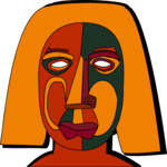 Mask 08 Clip Art