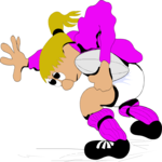 Rugby Player 09 Clip Art