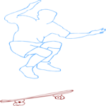 Skateboarding 61 Clip Art