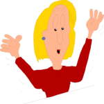 Woman Happy Clip Art