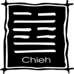 Ancient Asian - Chieh Clip Art