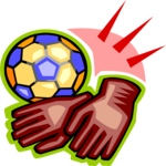 Soccer - Goalie 7 Clip Art