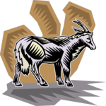 Goat 06 Clip Art