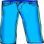 Pants - Jeans 3 Clip Art