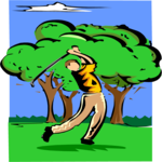 Golfer 103 Clip Art