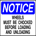 Wheel Warning Clip Art