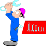 Mechanic 01 (2) Clip Art