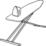 Iron & Ironing Board 1