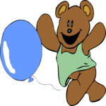 Teddy Bear & Balloon 1