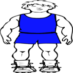 Athlete 07 Clip Art