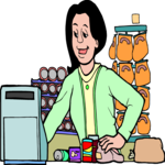 Cashier 1 (2) Clip Art